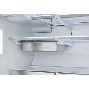 Frigidaire Gallery 36 in. 21.5 cu. ft. Counter Depth 4-Door French Door Refrigerator with External Ice & Water Dispenser and Custom-Flex Temp Zone- Stainless Steel, , hires