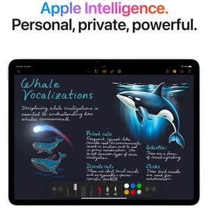 Apple - 13-inch iPad Air M3 chip Built for Apple Intelligence Wi-Fi 128GB - Blue, , hires