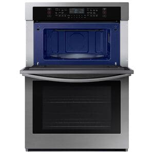 Samsung 30 in. 7 cu. ft. Smart Electric Microwave/Wall Oven Combo with Sensor Cooking - Stainless Steel, Stainless Steel, hires