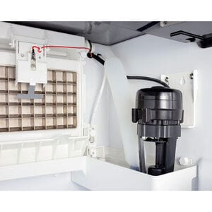 Summit 21 in. Built-In Undercounter Commercial-Use Ice Maker with 27 lb. Ice Storage, Auto-Defrost & Digital Control - Black, , hires