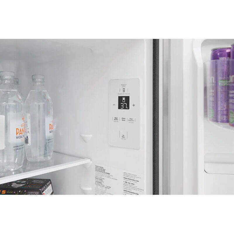 Frigidaire 32 in. 17.6 cu. ft. Counter Depth French Door Refrigerator with Ice Maker - Brushed Steel, , hires