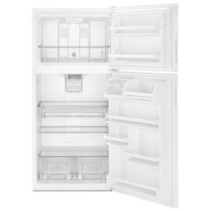 Maytag 33 in. 20.5 cu. ft. Top Freezer Refrigerator - White, White, hires