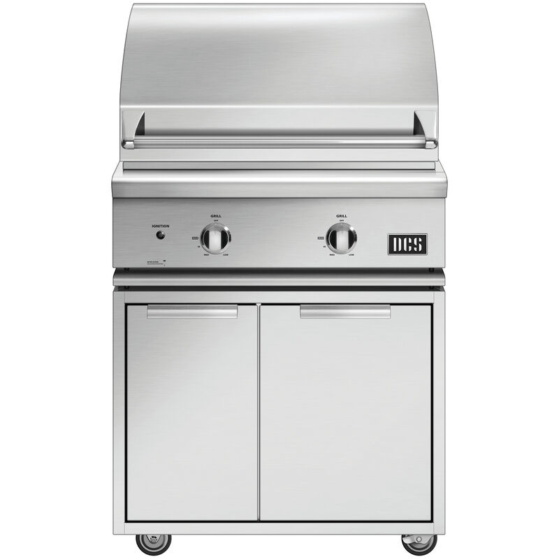 DCS Series 7 30 in. 2-Burner Built-In Natural Gas Grill - Stainless Steel, , hires