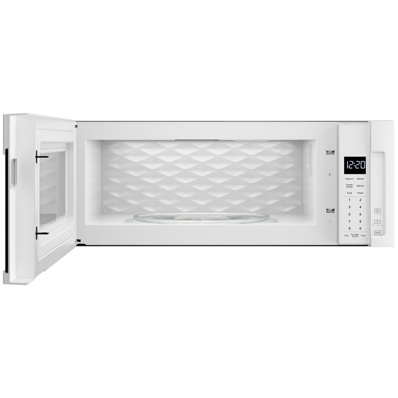 Whirlpool 30" 1.1 Cu. Ft. Over-the-Range Microwave with 10 Power Levels & 400 CFM - White, White, hires