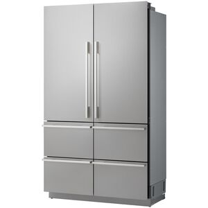 SKS 48 in. 26.0 cu. ft. Built-In Smart Counter Depth 6-Door French Door Refrigerator with Internal Water Dispenser - Stainless Steel, , hires