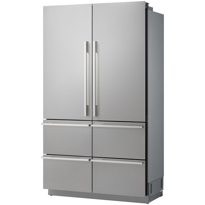 SKS 48 in. 26.0 cu. ft. Built-In Smart Counter Depth 6-Door French Door Refrigerator with Internal Water Dispenser - Stainless Steel, , hires