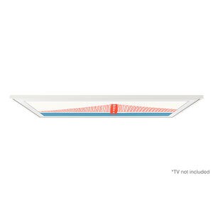 Samsung Frame 85" Customizable Bezel Compatible with Samsung 2021-2024 The Frame TVs - White, , hires