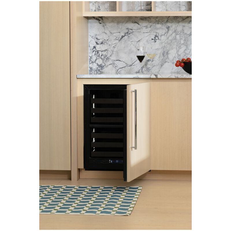 U-Line The Seamless Collection 24 in. Outdoor Undercounter Wine Cooler with Wire Racks, Dual Temperature Zones & 42-Bottle Capacity - Custom Panel Ready, , hires