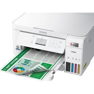 Epson - EcoTank ET-3830 All-in-One Supertank Inkjet Printer - White, , hires