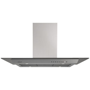 Wolf 45 in. Chimney Style Range Hood, Convertible Venting & 4 LED Lights - Stainless Steel, , hires