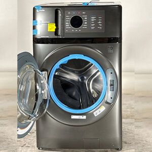 GE Profile 28 in. 4.8 cu. ft. UltraFast Smart Electric Front Load Ventless All-in-One Combo with Heat Pump, Sensor Dry, Sanitize & Steam Cycle - Carbon Graphite (Open Box Fair Condition), , hires