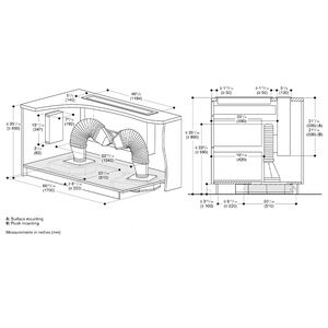 Gaggenau 400 Series 48 in. Convertible Downdraft with 3 Fan Speeds - Stainless Steel, , hires