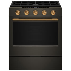 KitchenAid Handle and Knob Hardware Accessory Kit for Slide-In Convection Range - Bronze, , hires