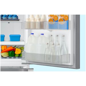 Midea 30 in. 18.7 cu. ft. Garage-Ready Bottom Freezer Refrigerator - Stainless Steel, , hires