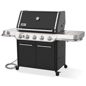 Weber Summit FS38 E Series 5-Burner Natural Gas Grill with Side Burner, Rotisserie & Smoker Box - Black, , hires