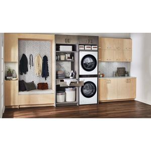 LG 27 in. WashTower with 4.5 cu. ft. Washer with 6 Wash Programs & 7.4 cu. ft. Gas Dryer with 6 Dryer Programs, Sensor Dry & Wrinkle Care - White, White, hires