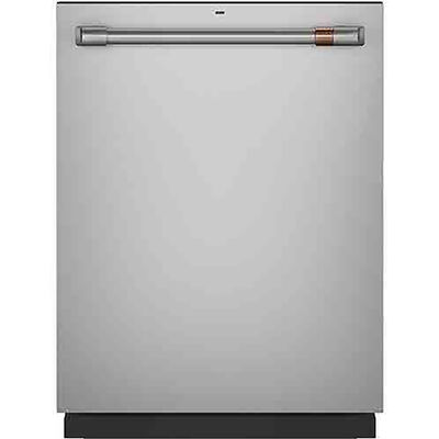 Cafe 24 in. Built-In Dishwasher with Top Control, 45 dBA Sound Level, 16 Place Settings, 5 Wash Cycles & Sanitize Cycle - Stainless Steel | CDT845P2NS1