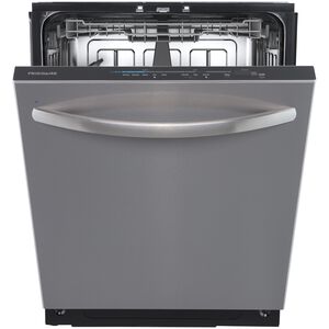 Frigidaire 24 in. Top Control Dishwasher with 49 dBa Sound Level & 3rd Rack - Stainless Steel, , hires