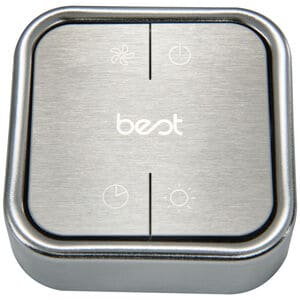 Best HBC1 SERIES 63 in. Ducted Ceiling Style Range Hood with 4 Fan Speeds & 3 LED Lights - Stainless Steel, , hires