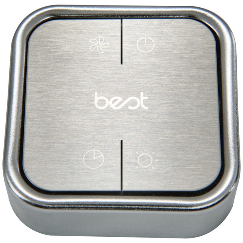 Best HBC1 SERIES 63 in. Ducted Ceiling Style Range Hood with 4 Fan Speeds & 3 LED Lights - Stainless Steel, , hires