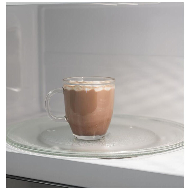 GE 30 in. 1.7 cu. ft. 1000W Over-the-Range Microwave with 300 CFM & Sensor Cooking - Black, Black, hires