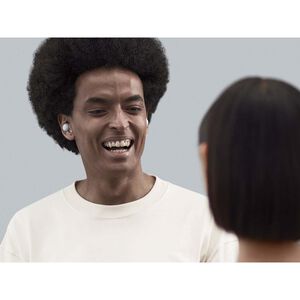 Sony LinkBuds Truly Wireless Earbuds (Smoke White), White, hires