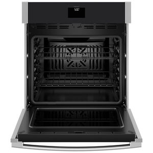 GE 27 in. 4.3 cu. ft. Electric Smart Wall Oven with True European Convection & Self Clean - Stainless Steel, , hires