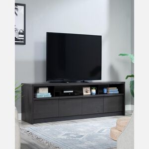 Sauder Harvey Park Collection Large TV Credenza - Raven Oak, , hires