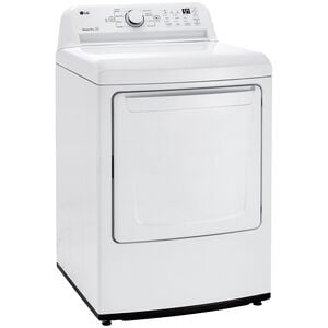 LG 27 in. 7.3 cu. ft. Gas Dryer with Delicate Cycle & Sensor Dry Technology - White, , hires