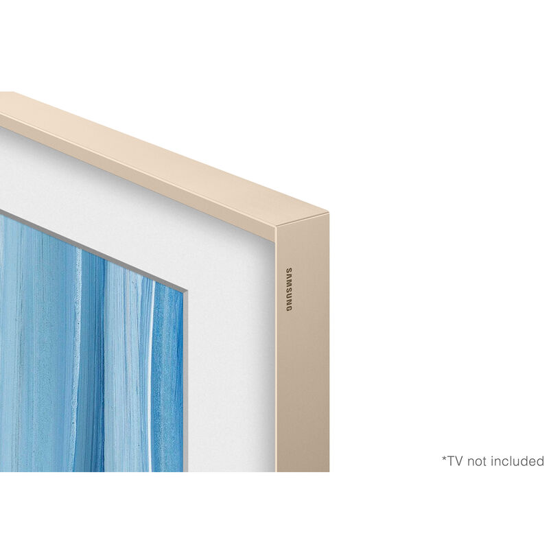 Samsung 65" The Frame Customizable Bezel - Sand Gold Metal, , hires