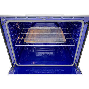 LG Signature 30 in. 6.3 cu. ft. Smart Air-Fry True European Convection Slide-in Gas Range with 5 Sealed Burners & Griddle - PrintProof Stainless Steel, , hires