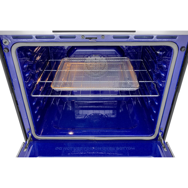 LG Signature 30 in. 6.3 cu. ft. Smart Air-Fry True European Convection Slide-in Gas Range with 5 Sealed Burners & Griddle - PrintProof Stainless Steel, , hires