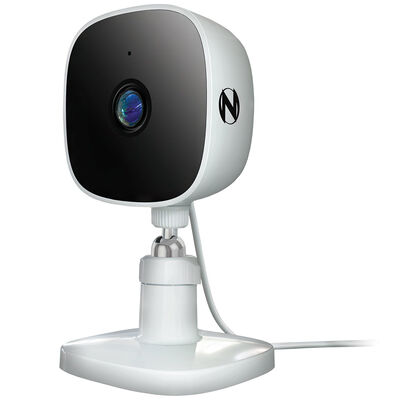 Night Owl - Indoor Wi-Fi IP Plug In 1080p Deterrence Camera with 2-Way Audio - White | CAM-FWIP2-IN