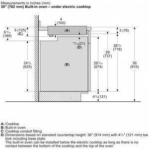 Bosch 800 Series 36 in. 5-Burner Electric Cooktop with Simmer Burner & Power Burner - Black, , hires