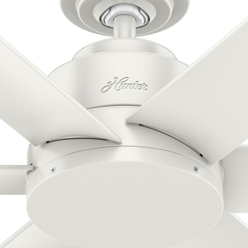 Hunter Kennicott 44 in. Indoor/Outdoor Ceiling Fan with Wall Control - Matte White, Matte White, hires