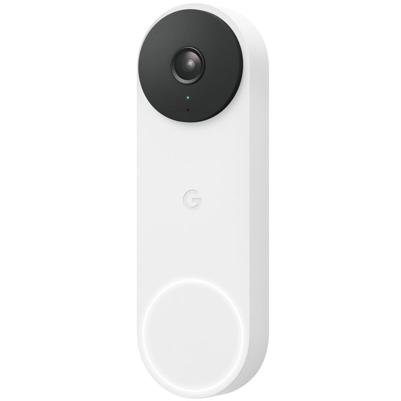 Google Nest Doorbell Wired (2nd Gen) - Snow, , hires