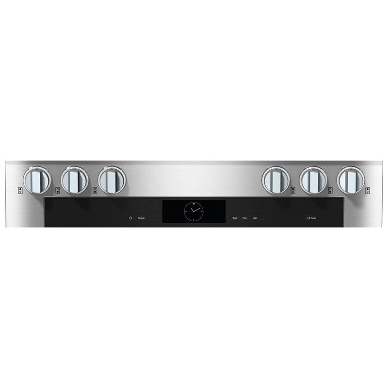 Miele 36 in. 5.8 cu. ft. Smart Dual Convection Dual Fuel Range with 6 Sealed Burners - Clean Steel, , hires