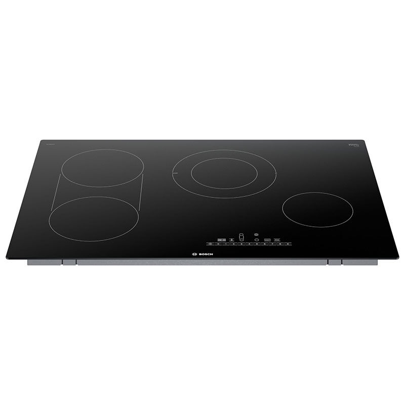 Bosch 800 Series 30 in. 4-Burner Electric Cooktop with Speed Boost - Black, , hires