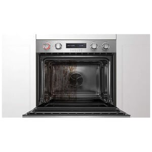 Fisher Paykel Pro Series 7 30 in. 8.2 cu. ft. Top Control Electric Double Wall Oven with True European Convection - Stainless Steel, , hires