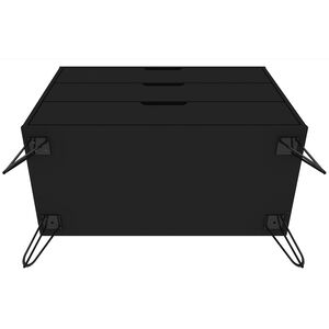 Manhattan Comfort Rockefeller Mid-Century Modern Dresser - Black, , hires