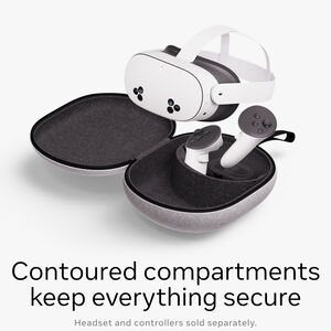 Meta Quest Soft Compact Carrying Case - Works with Meta Quest 3/3S, , hires