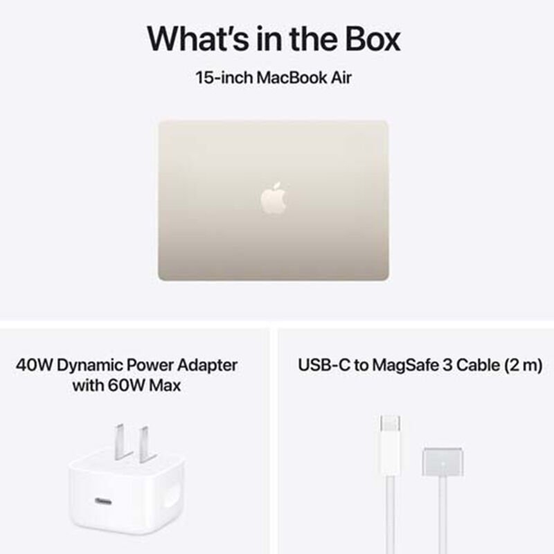 Apple MacBook Air (2026) 15 in. Notebook with Apple Intelligence