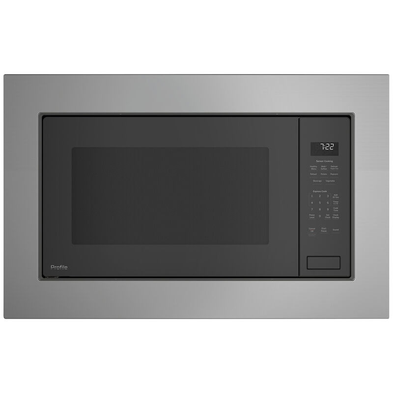 GE 30 in. Built-In Trim Kit for Microwaves (Over the Range) - Stainless Steel, , hires