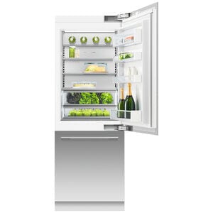 Fisher & Paykel Series-9 30 in. Built-In 15.9 cu. ft. Counter Depth Bottom Freezer Refrigerator with Internal Water Dispenser Right Hinge - Custom Panel Ready, , hires