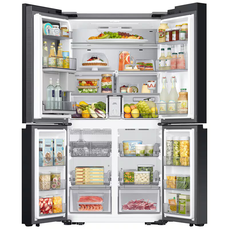 Samsung Bespoke 36 in. 22.5 cu. ft. Smart Counter Depth 4-Door French Door Refrigerator with Internal Water Dispenser - Fingerprint Resistant Stainless Steel, Fingerprint Resistant Stainless, hires