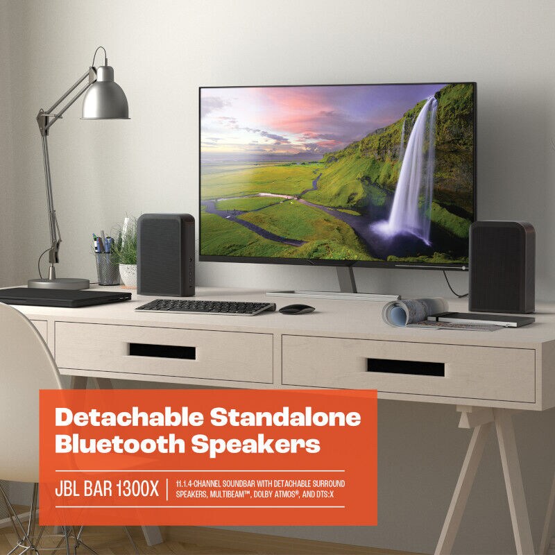 JBL - BAR 1000 11.1.4ch Dolby Atmos Soundbar with Wireless JBL - BAR 1000 11.1.4ch Dolby Atmos Soundbar with Wireless