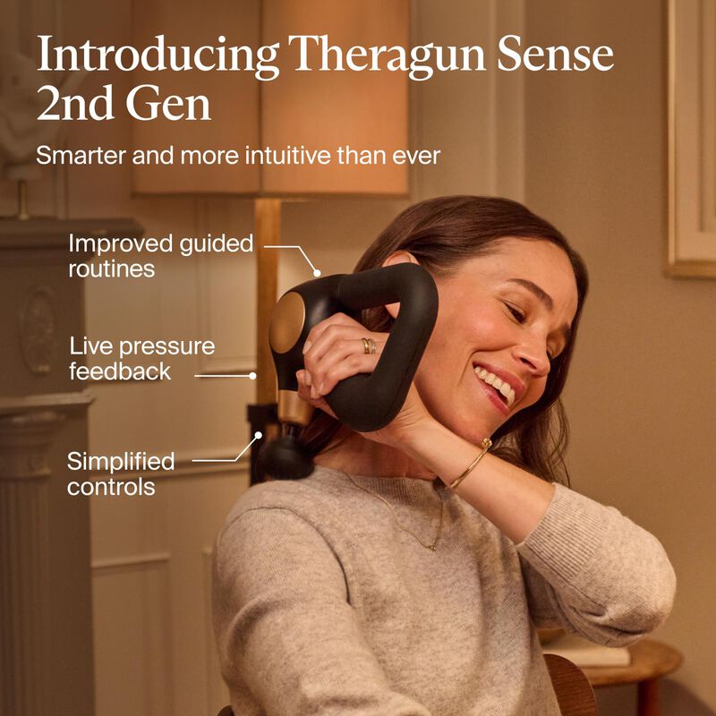 Therabody Theragun Sense Handheld Percussive Massage Device 2nd Generation, , hires