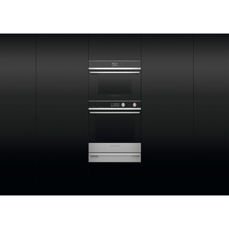 Fisher & Paykel 24" 1.3 Cu. Ft. Electric Wall Oven with Standard Convection & Manual Clean - Stainless Steel, , hires