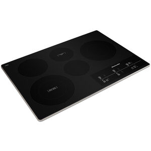 KitchenAid 30 in. 5-Burner Electric Cooktop with Simmer & Power Burner - Stainless Steel, , hires