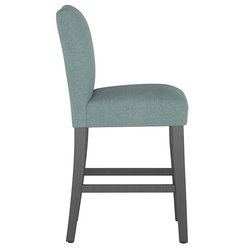 Skyline Furniture 26" Counter Stool in Linen Fabric - Seaglass, Sea Glass, hires